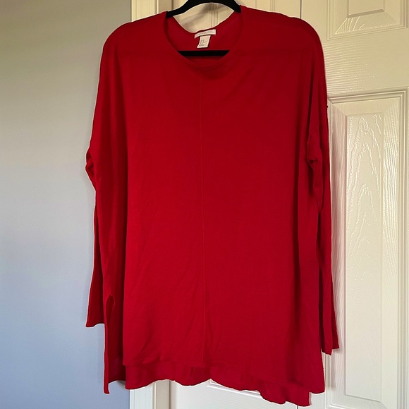 H&M Women’s Red Sweater (fits oversized) - Picture 1 of 2